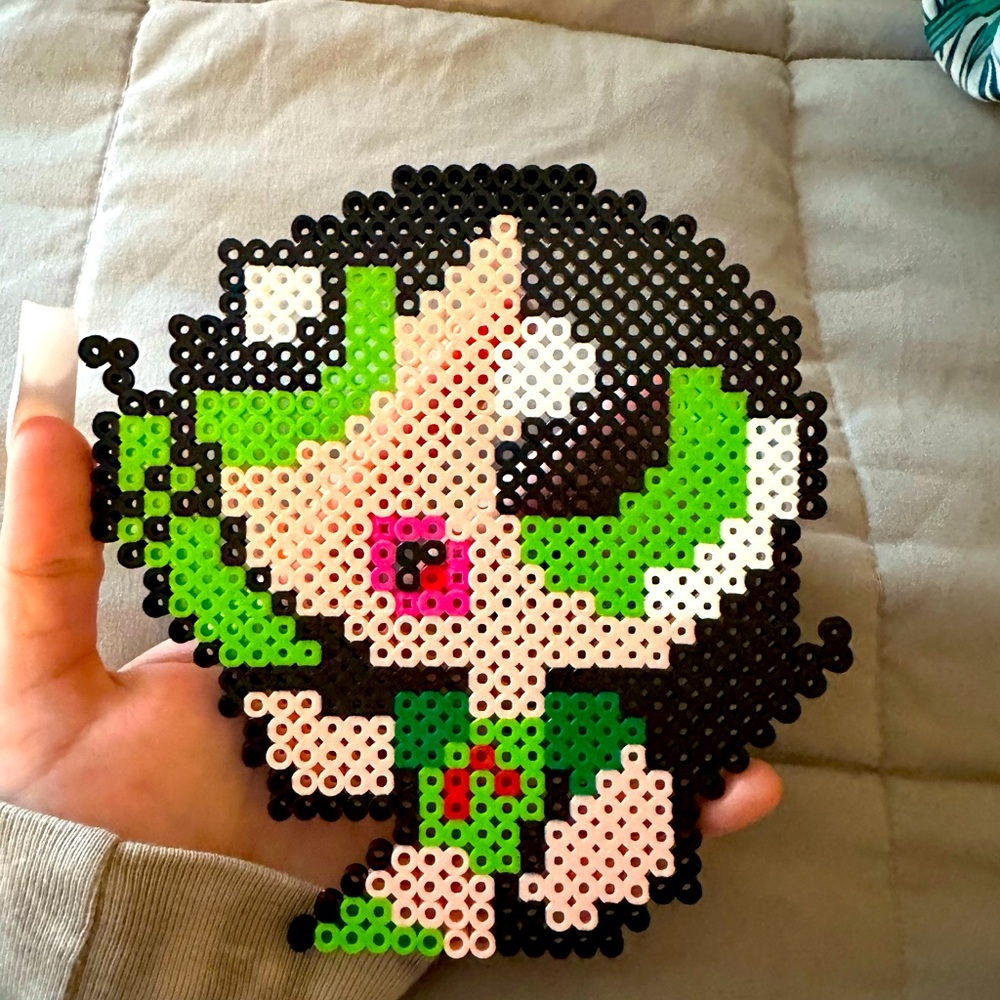 Teenage power puff girl buttercup perler